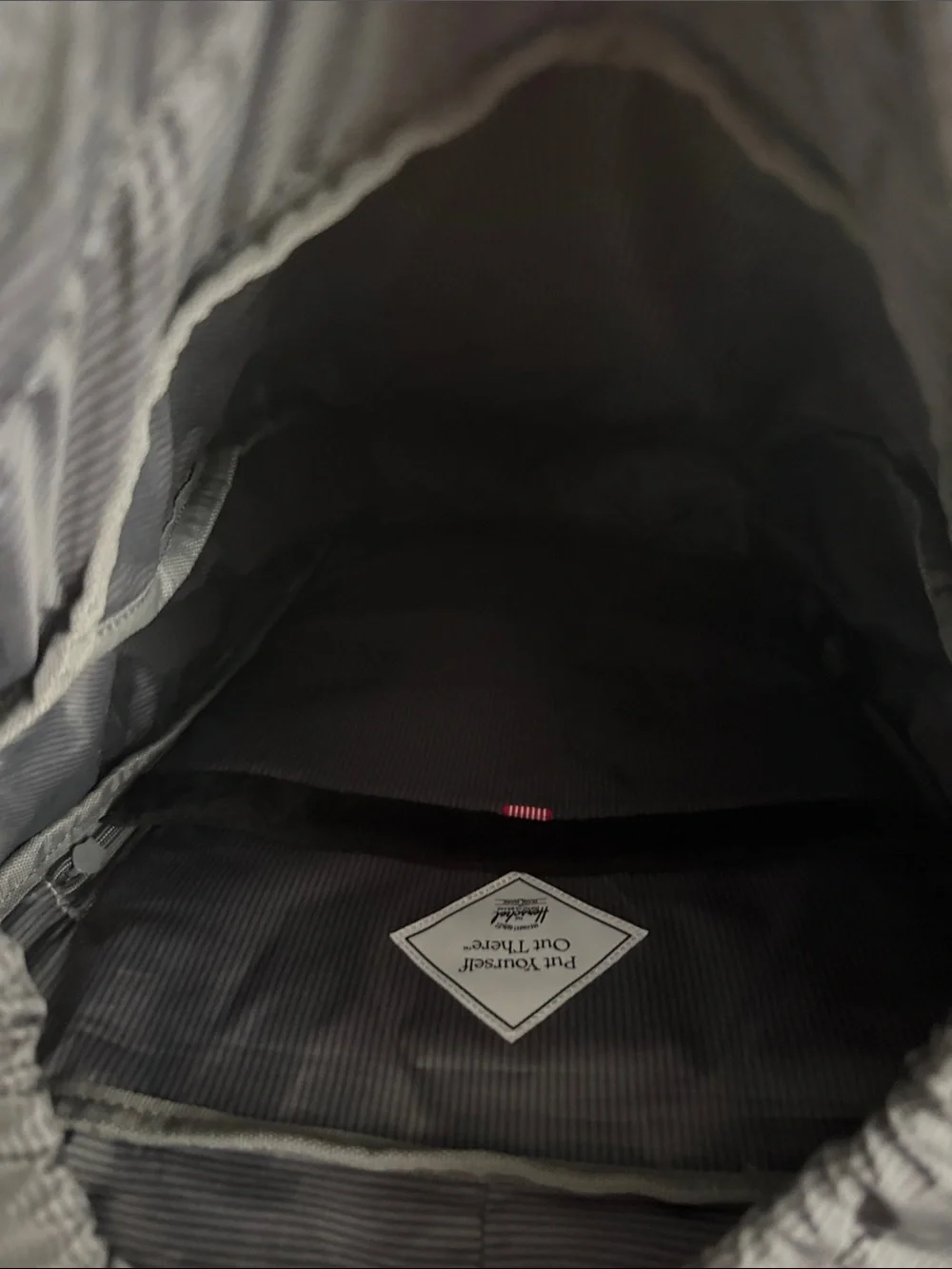 Gray Men's Canvas Backpack - Everyday Travel Rucksack
